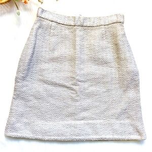 Carven gray skirt tweed